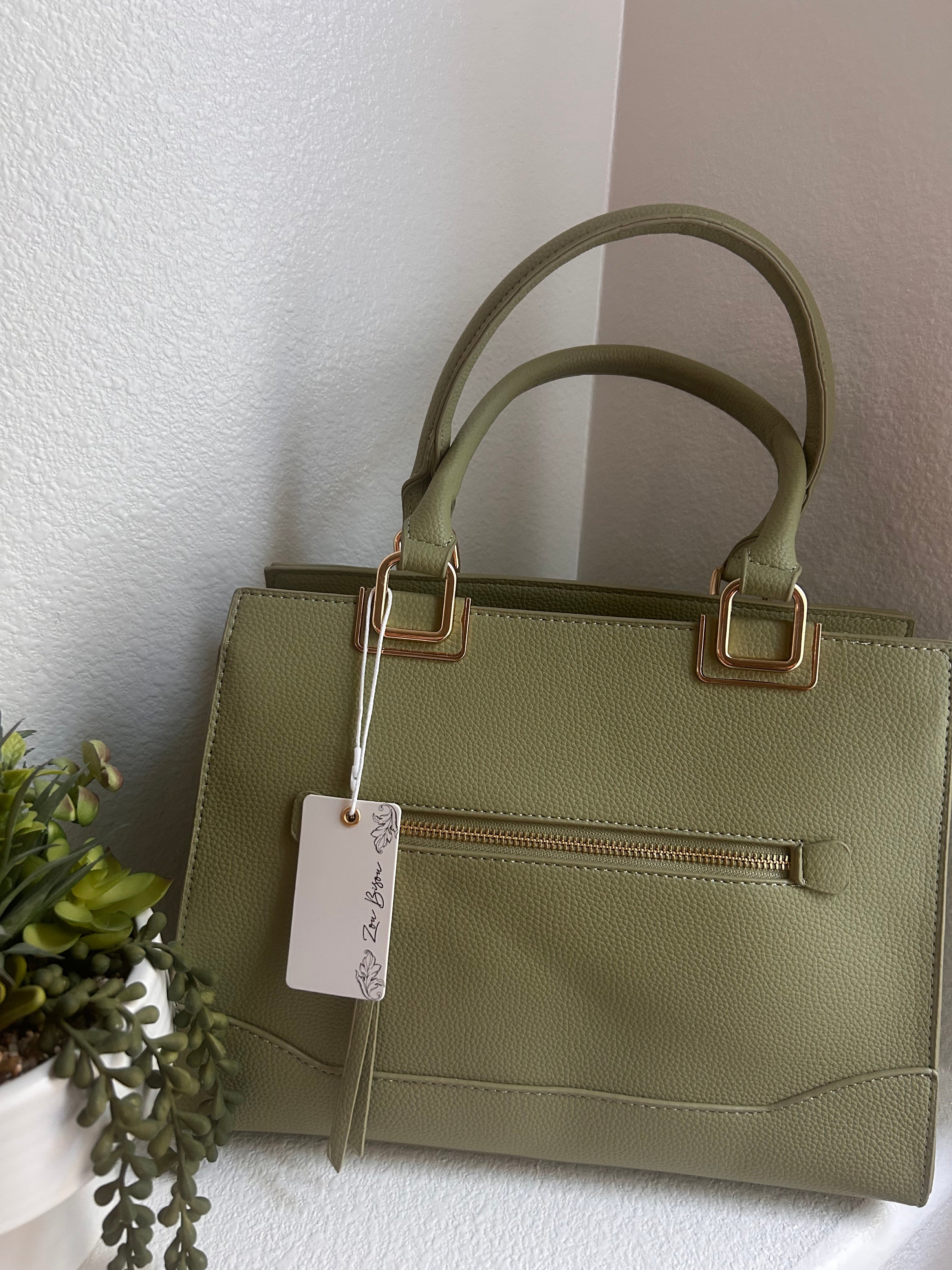 The Olive Elegance purse